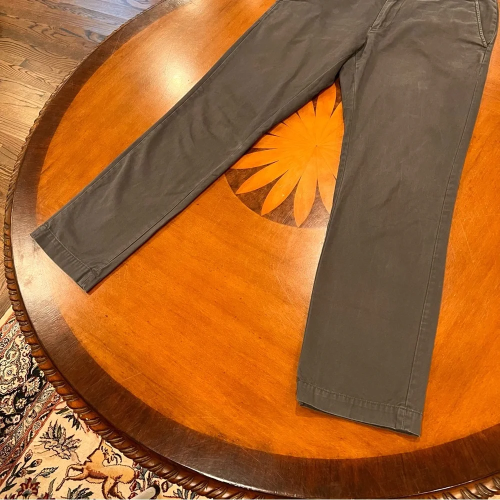 Banana Republic Men’s Aiden Slim Fit Chino Pant 31x32 Charcoal Straight Leg